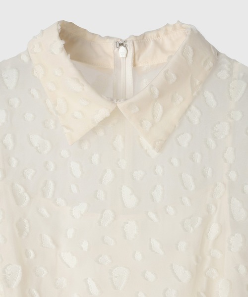 ジオメジャガードシャツワンピース（ワンピース）｜anuans（ア