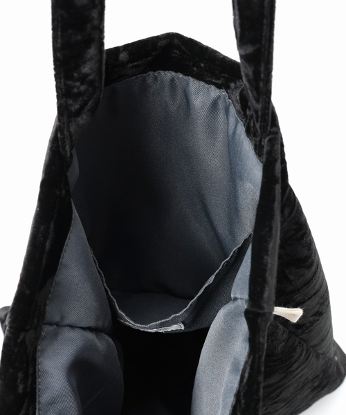 LE TALON（ルタロン）の「LETALON velvet tote（トートバッグ・レディース・ブラック/ブラウン/サックスブルー・FREE）」の14枚目の写真