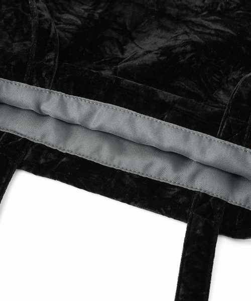 LE TALON（ルタロン）の「LETALON velvet tote（トートバッグ・レディース・ブラック/ブラウン/サックスブルー・FREE）」の11枚目の写真