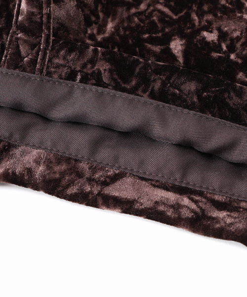 LE TALON（ルタロン）の「LETALON velvet tote（トートバッグ・レディース・ブラック/ブラウン/サックスブルー・FREE）」の10枚目の写真