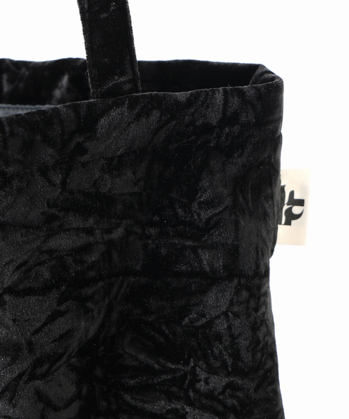 LE TALON（ルタロン）の「LETALON velvet tote（トートバッグ・レディース・ブラック/ブラウン/サックスブルー・FREE）」の8枚目の写真