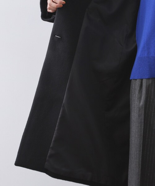 OPAQUE.CLIP（オペークドットクリップ）の「カシミヤブレンドウールチェスターコート（チェスターコート・レディース・キャメル/ブラック・36/38/40/42）」の18枚目の写真