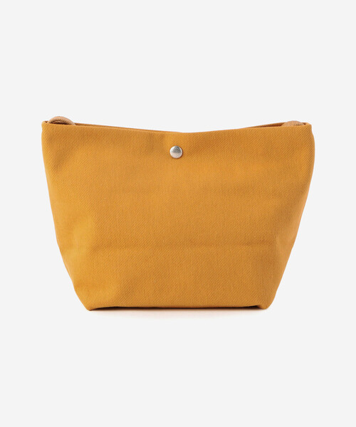 ORCIVAL(オーシバル)の「ORCIVAL | PVCコットン ショルダーポーチ 中(ショルダーバッグ・レディース・マスタード/ブラック/ライトグレー・-)」の12枚目の写真