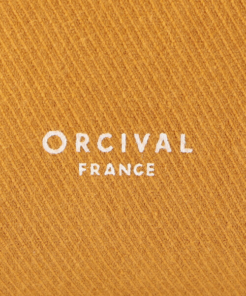 ORCIVAL(オーシバル)の「ORCIVAL | PVCコットン ショルダーポーチ 中(ショルダーバッグ・レディース・マスタード/ブラック/ライトグレー・-)」の7枚目の写真