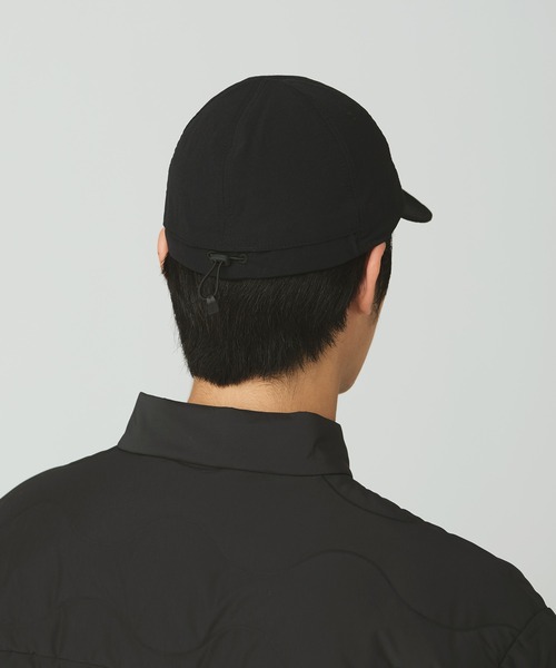 Snow Peak(スノーピーク)の「Snow Peak / Water-Repellent Stretch Cap 撥水 ストレッチキャップ 帽子(キャップ・メンズ・ネイビー/ブラック/ライトグレー・ONE SIZE)」の4枚目の写真