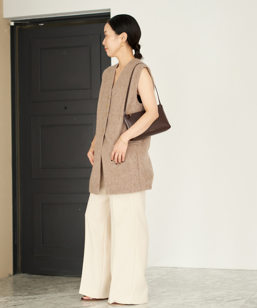 shaggy ロングベスト（その他アウター）｜Plage（プラージュ）の