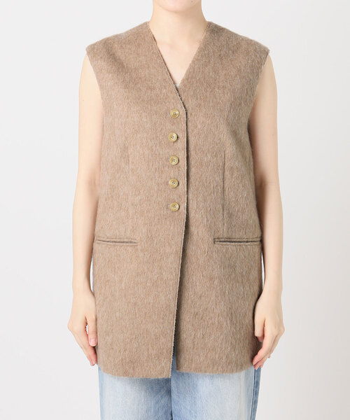 shaggy ロングベスト（その他アウター）｜Plage（プラージュ）の