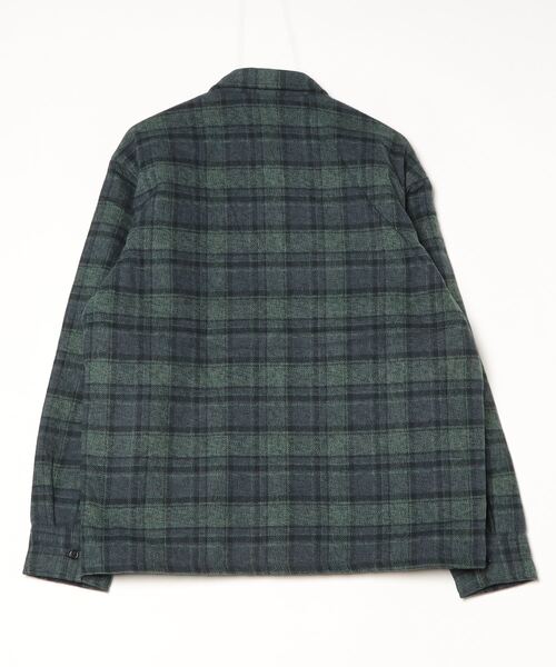 FTC（エフティーシー）の「QUILTED LINED PLAID NEL SHIRT（シャツ/ブラウス・メンズ・ネイビー/ブラウン/ブラック・LARGE/X-LARGE/MEDIUM/SMALL）」の14枚目の写真