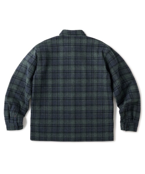 FTC（エフティーシー）の「QUILTED LINED PLAID NEL SHIRT（シャツ/ブラウス・メンズ・ネイビー/ブラウン/ブラック・LARGE/X-LARGE/MEDIUM/SMALL）」の11枚目の写真