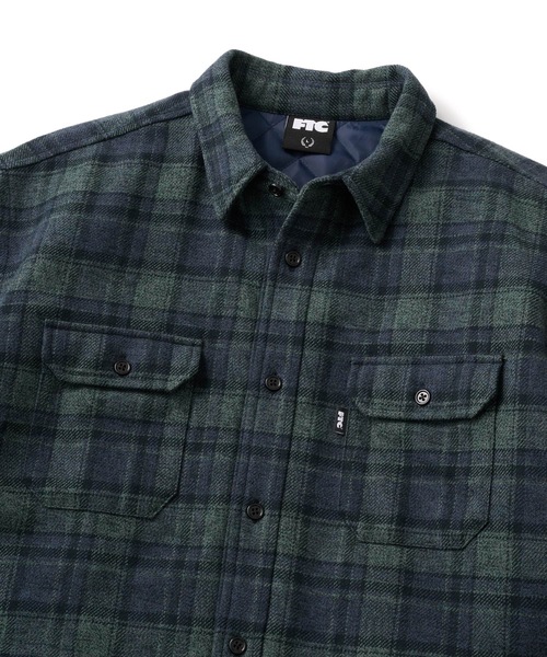 QUILTED LINED PLAID NEL SHIRT（シャツ/ブラウス）｜FTC（エフティー