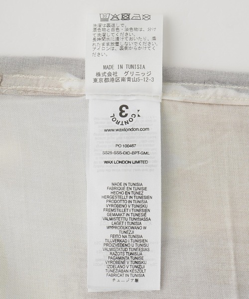 styles(スタイルス)の「WAX LONDON DIDCOT VILLAGE SCENE SS25-SSS-DID-BPT-GML(シャツ/ブラウス・メンズ・マルチ・L/M)」の2枚目の写真