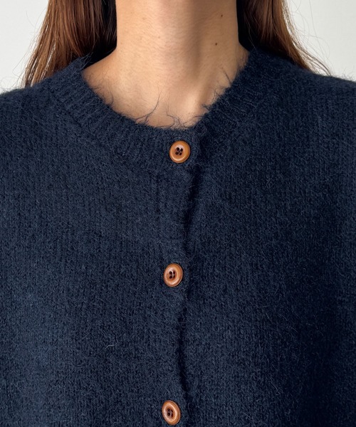 CANAL JEAN（キャナルジーン）の「El mar　クルーネックボタンベスト（ベスト・レディース・チャコールグレー/ネイビー/レッド・ONE SIZE）」の7枚目の写真