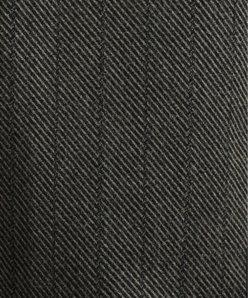 INTERPLANET（インタープラネット）の「ウール見えカットカルゼジャンスカ（ジャンパースカート・レディース・グレー/ブラウン・FREE）」の9枚目の写真