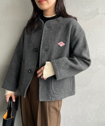 DANTON｜ダントンのノーカラージャケット（ウール・ニット）通販