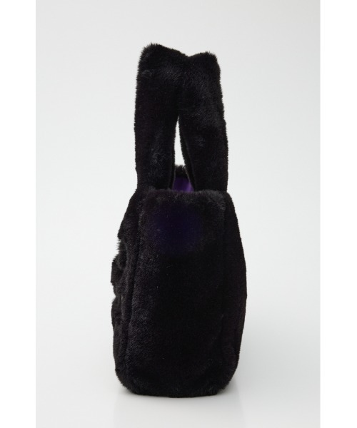 RODEO CROWNS WIDE BOWL(ロデオクラウンズワイドボウル)の「フェイクファーパッチロゴトート(トートバッグ・レディース・ブラック/ベージュ/ブラウン系その他・FREE)」の12枚目の写真