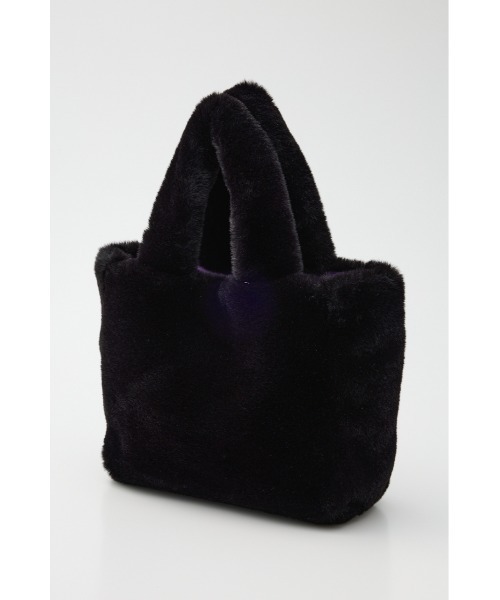 RODEO CROWNS WIDE BOWL(ロデオクラウンズワイドボウル)の「フェイクファーパッチロゴトート(トートバッグ・レディース・ブラック/ベージュ/ブラウン系その他・FREE)」の13枚目の写真