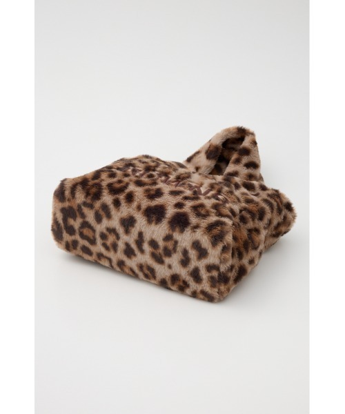 RODEO CROWNS WIDE BOWL(ロデオクラウンズワイドボウル)の「フェイクファーパッチロゴトート(トートバッグ・レディース・ブラック/ベージュ/ブラウン系その他・FREE)」の7枚目の写真