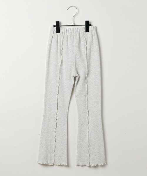 BAYFLOW（ベイフロー）の「[配色メロー☆]フレアレギンス(KIDS)（レギンス/スパッツ・キッズ・アイボリー/ライトグレー/ブラウン/ブラック・120cm/110cm/150cm/140cm/130cm/100cm）」の14枚目の写真