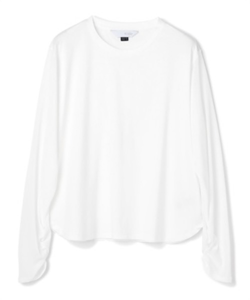 ATSURO TAYAMA（アツロウタヤマ）の「異素材切り替えカットソー（Tシャツ/カットソー・レディース・ブラック/ホワイト・L/M）」の13枚目の写真