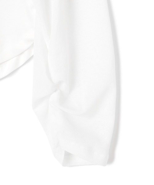 ATSURO TAYAMA（アツロウタヤマ）の「異素材切り替えカットソー（Tシャツ/カットソー・レディース・ブラック/ホワイト・L/M）」の15枚目の写真