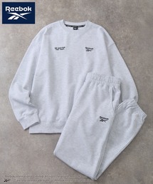 【Reebok/リーボック】オーバーサイズ ロゴスウェットセットアップ/上下セット 裏毛