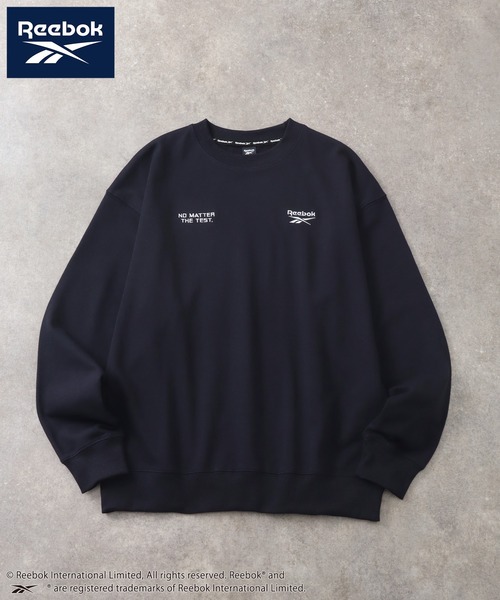 Reebok（リーボック）の「【Reebok/リーボック】オーバーサイズ ロゴスウェットセットアップ/上下セット 裏毛（セットアップ・メンズ・ネイビー/ブラック/アッシュグレー/グリーン系・LL/M/L）」の13枚目の写真