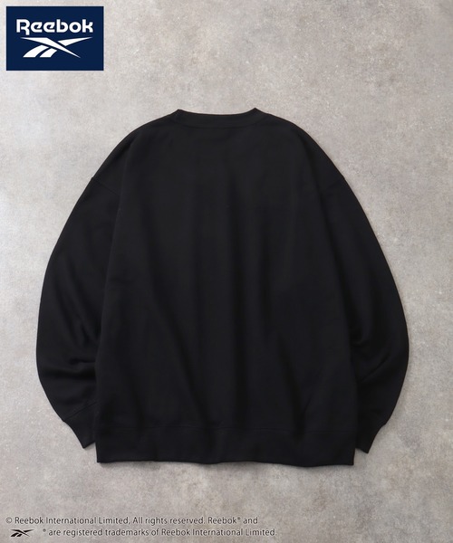セール】【Reebok/リーボック】オーバーサイズ ロゴスウェット