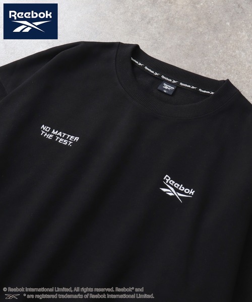 Reebok（リーボック）の「【Reebok/リーボック】オーバーサイズ ロゴスウェットセットアップ/上下セット 裏毛（セットアップ・メンズ・ネイビー/ブラック/アッシュグレー/グリーン系・LL/M/L）」の11枚目の写真