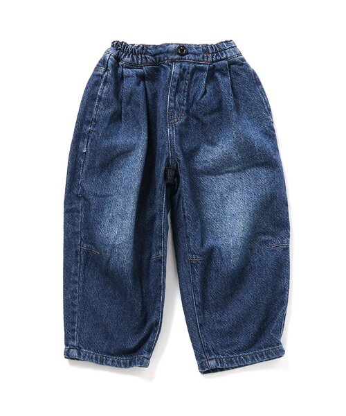 BREEZE（ブリーズ）の「【ジュニア対応】ワイドタックパンツ（その他パンツ・キッズ・ブラック/カーキ/イエロー/ミント/インディゴブルー/チェック/キャメル/ピンク・90/100/110/140/120/130/150）」の21枚目の写真