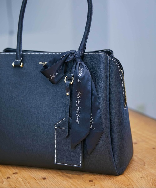 JILL by JILL STUART(ジルバイジルスチュアート)の「◇SVPスカーフトートバッグ(トートバッグ・レディース・グレー/ブラック/ピンク・FREE)」の17枚目の写真