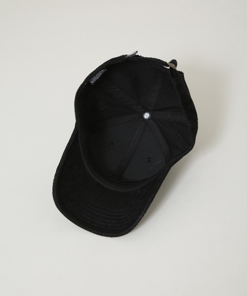 キャップ 番号5 星刺繍 黒 別注 コーデュロイペナント刺繍キャップ（キャップ）｜Healthknit
