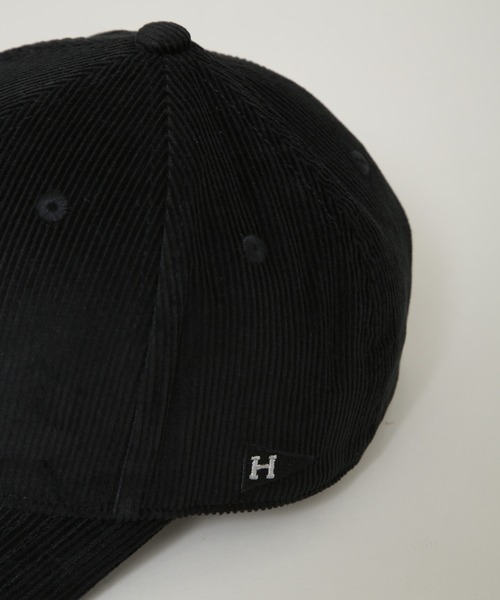 Healthknit（ヘルスニット）の「別注　コーデュロイペナント刺繍キャップ（キャップ・メンズ・ブラック/ブラウン/グレー・FREE）」の10枚目の写真