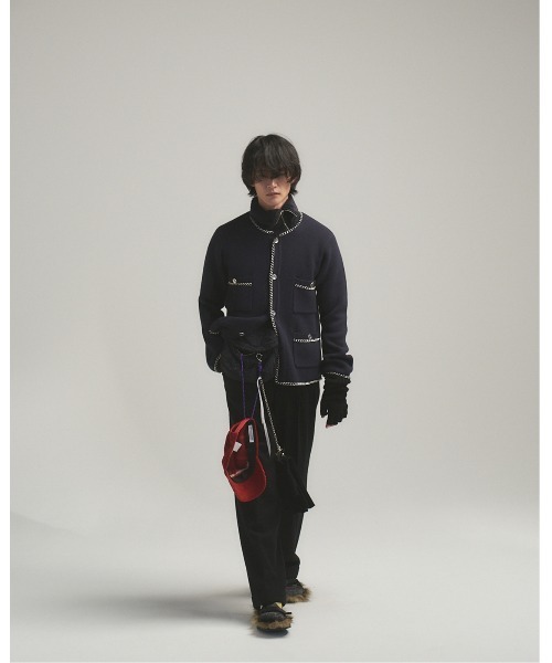 BED J.W. FORD(ベッドフォード)の「C(カーディガン/ボレロ・メンズ・ブラウン/ブルー/ブラック・1/2)」の6枚目の写真