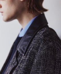 tk.TAKEO KIKUCHI | ツイードダブルオーバーコート(チェスターコート)