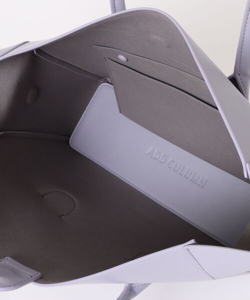 ADD CULUMN(アドカラム)の「【ADD CULUMN/アドカラム】ボストントートバッグ LOP BOSTON M(ショルダーバッグ・レディース・ブラック/ラベンダー・FREE)」の5枚目の写真