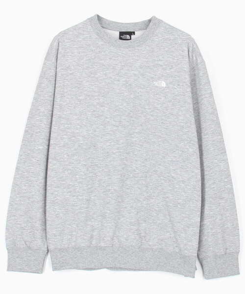THE NORTH FACE/ザ・ノース・フェイス S LOGO HTR SWT CRW/スモールロゴヘザースウェットクルー(限定展開)