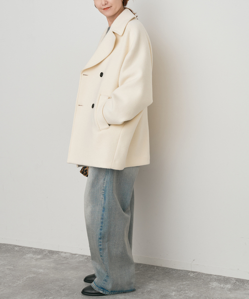 Spick & Span(スピックアンドスパン)の「《追加》TICCA / ティッカ ピーコート(ピーコート・レディース・ホワイト系その他・FREE)」の15枚目の写真