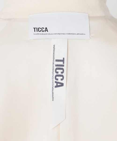 Spick & Span(スピックアンドスパン)の「《追加》TICCA / ティッカ ピーコート(ピーコート・レディース・ホワイト系その他・FREE)」の8枚目の写真
