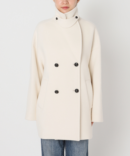Spick & Span(スピックアンドスパン)の「《追加》TICCA / ティッカ ピーコート(ピーコート・レディース・ホワイト系その他・FREE)」の2枚目の写真