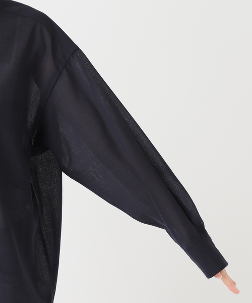 フレームワーク シアートロドロストレギュラーシャツ　グレーA　新品未使用タグ付き シアートロドロストレギュラーシャツ（シャツ／ブラウス）｜FRAMeWORK