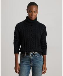 LAUREN RALPH LAUREN（ローレン ラルフ ローレン）の「ケーブルニット タートルネック セーター（ニット/セーター・レディース）」