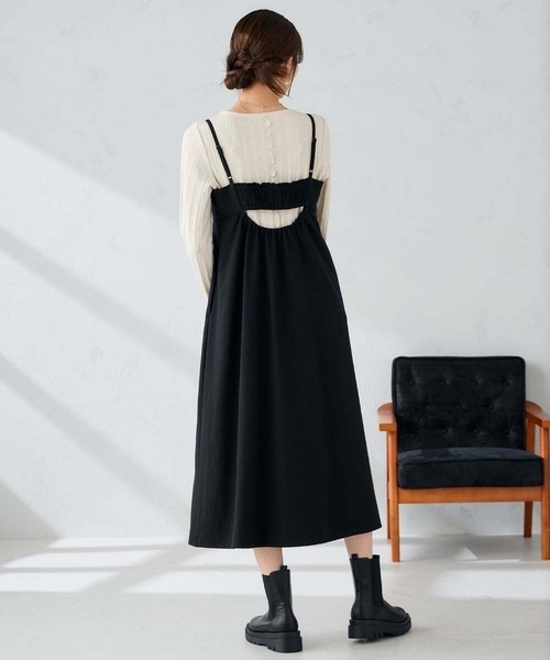 a.v.v(アーヴェヴェ)の「ボートネックラメトップス(Tシャツ/カットソー・レディース・グレー/アイボリー・38/36/40)」の11枚目の写真