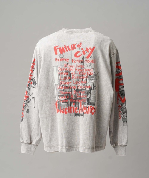 MAISON SPECIAL(メゾンスペシャル)の「《UNISEX》Artist Graphical Embroidery Prime-Over Crew Neck Long Sleeve T-Shirt/アーティストグラフィカルエンブロイダリープライムオーバークルーネックロングスリーブティーシャツ【MAISON SPECIAL/メゾンスペシャル】(Tシャツ/カットソー・メンズ・その他1/その他2/その他3/その他5/その他6/その他4・0/1/2)」の21枚目の写真