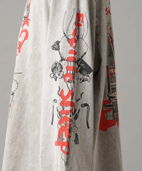 MAISON SPECIAL(メゾンスペシャル)の「《UNISEX》Artist Graphical Embroidery Prime-Over Crew Neck Long Sleeve T-Shirt/アーティストグラフィカルエンブロイダリープライムオーバークルーネックロングスリーブティーシャツ【MAISON SPECIAL/メゾンスペシャル】(Tシャツ/カットソー・メンズ・その他1/その他2/その他3/その他5/その他6/その他4・0/1/2)」の19枚目の写真