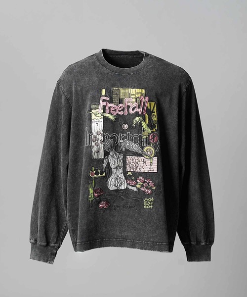 MAISON SPECIAL(メゾンスペシャル)の「《UNISEX》Artist Graphical Embroidery Prime-Over Crew Neck Long Sleeve T-Shirt/アーティストグラフィカルエンブロイダリープライムオーバークルーネックロングスリーブティーシャツ【MAISON SPECIAL/メゾンスペシャル】(Tシャツ/カットソー・メンズ・その他1/その他2/その他3/その他5/その他6/その他4・0/1/2)」の17枚目の写真