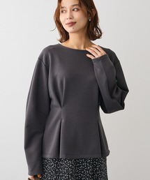 Sugar spoon | ・SUGAR SPOON フォルムスリーブプルオーバー(Tシャツ/カットソー)