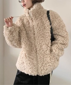 プードルファーブルゾン 600497（ブルゾン）｜LEPSIM（レプシィム）の