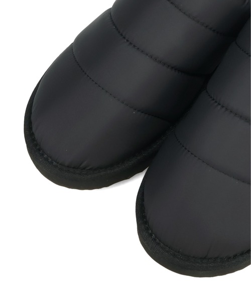 ORiental TRaffic（オリエンタルトラフィック）の「＼ 軽量 あったかい ／ スリッポン パデット 裏起毛 サボ モックシューズ /55303（スリッポン・レディース・ブラック/シルバー・S/LL/L/M）」の10枚目の写真