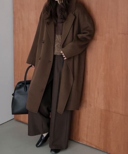 La-gemme（ラジェム）の「グラデーションニットプルオーバー（ニット/セーター・レディース・グレー/ピンク/ブラウン・フリー）」の13枚目の写真