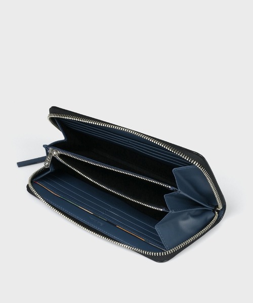 Paul Smith(ポールスミス)の「スワールプラー 長財布 / 555425 W121(財布・レディース・ライトブルー/ブラック/ピンク/レッド・FREE)」の7枚目の写真
